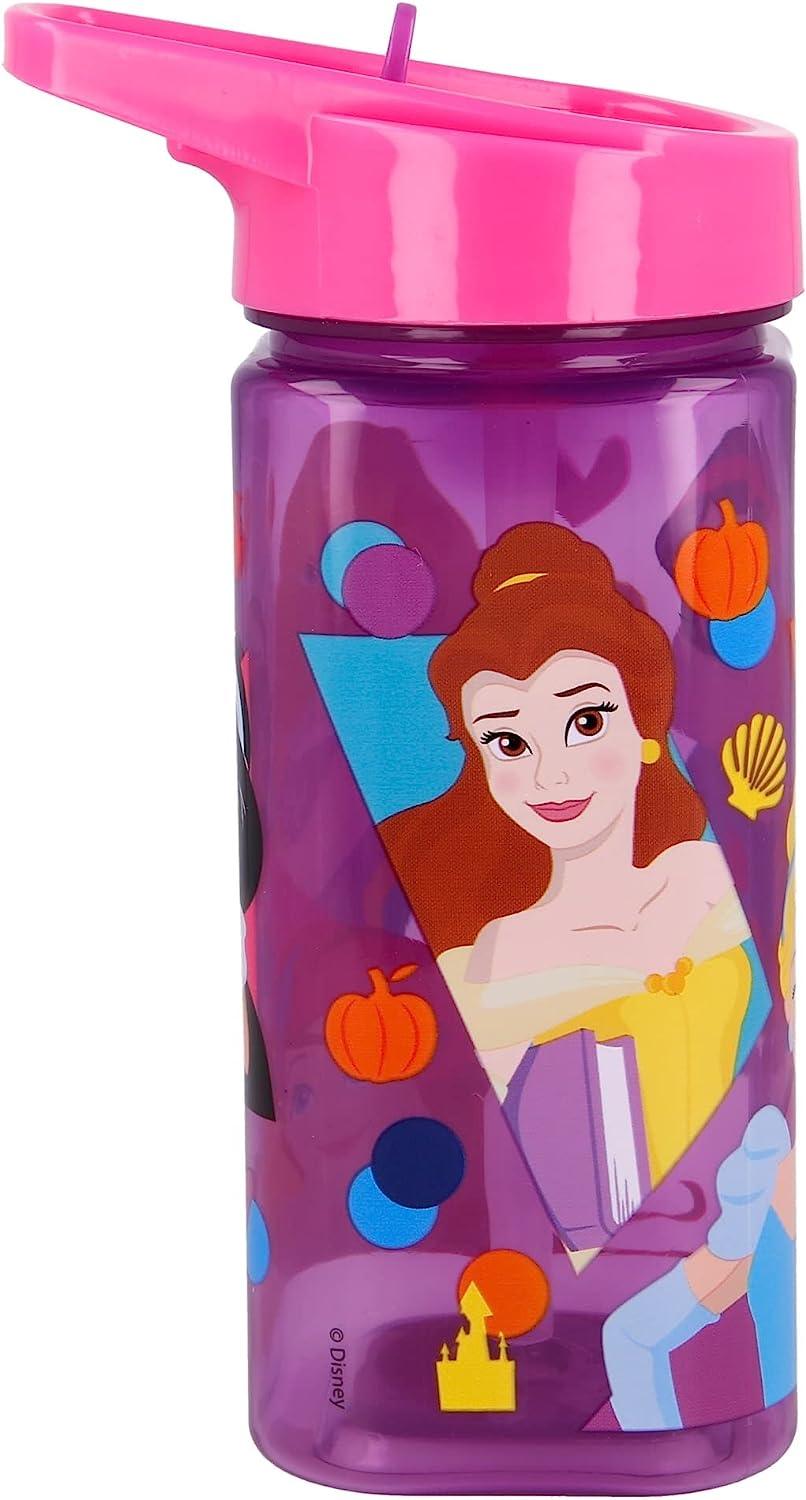 Stor 530ml Square Water Bottle - Princesses - Ourkids - Stor