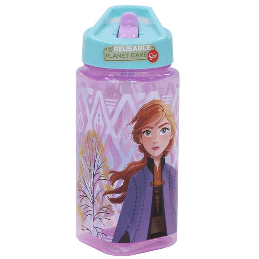 Stor Frozen 2 Elements Square Water Bottle 530Ml - Ourkids - Stor