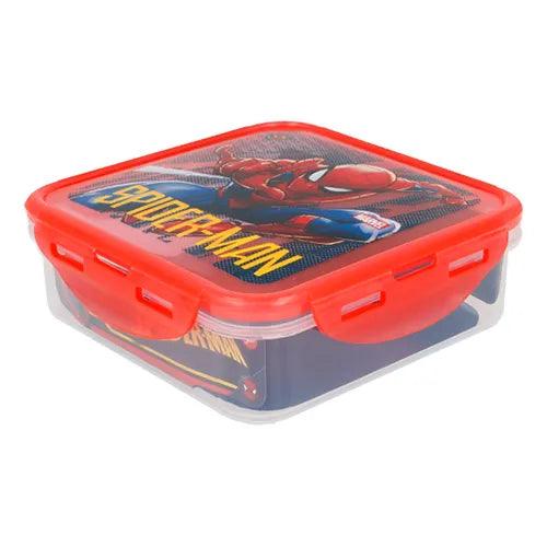 Stor Spider Man Square Hermetic Lunch Box 750 ml - Ourkids - Stor