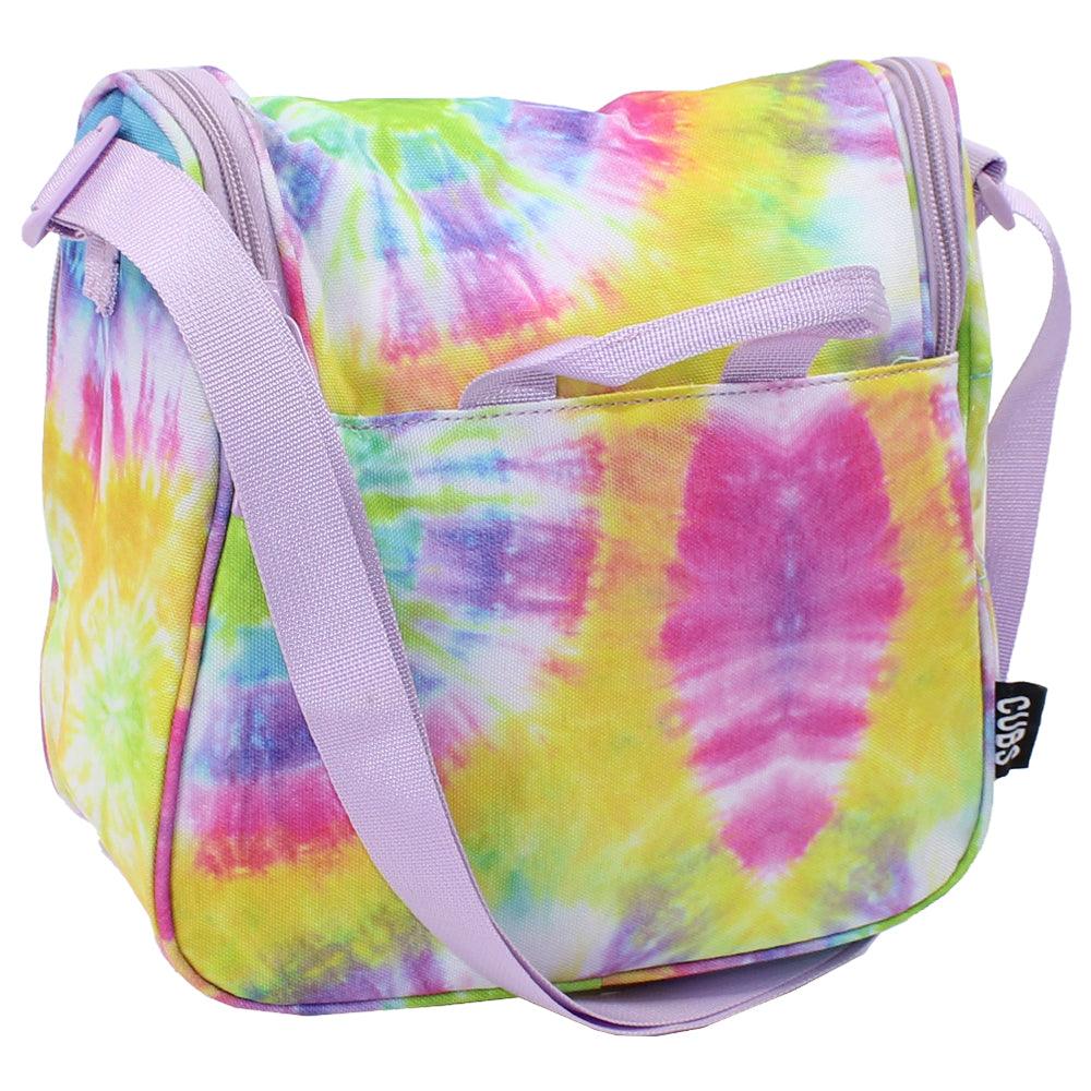 SUNRAYS TIE DYE CROSS BODY LUNCH BAG
